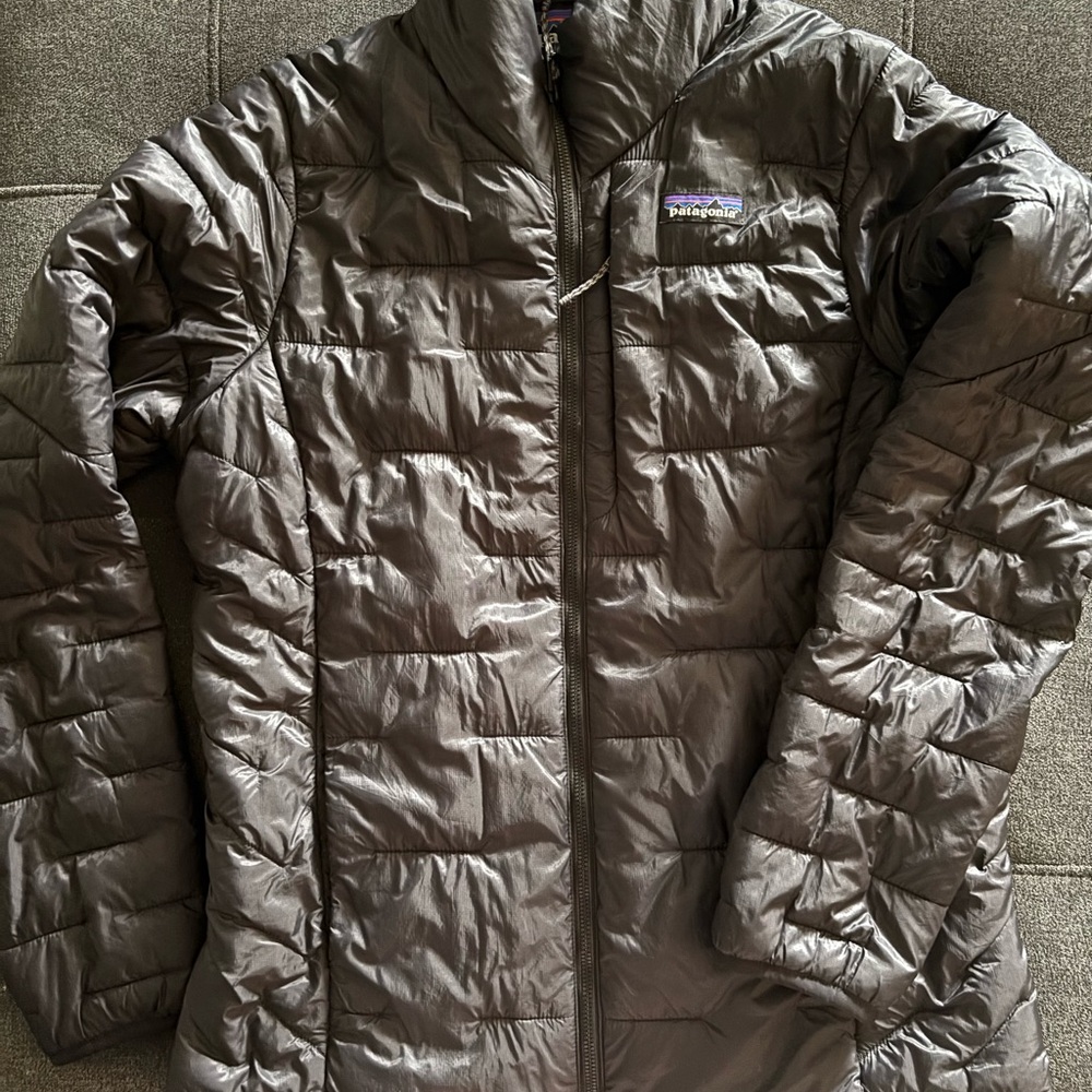 Patagonia Women's Charcoal Puffer Jacket